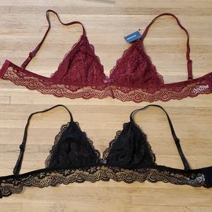 Elegant lace bralette